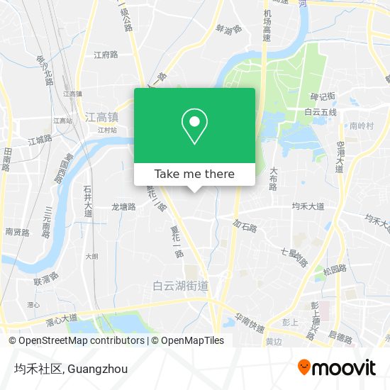均禾社区 map
