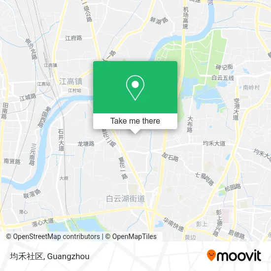 均禾社区 map