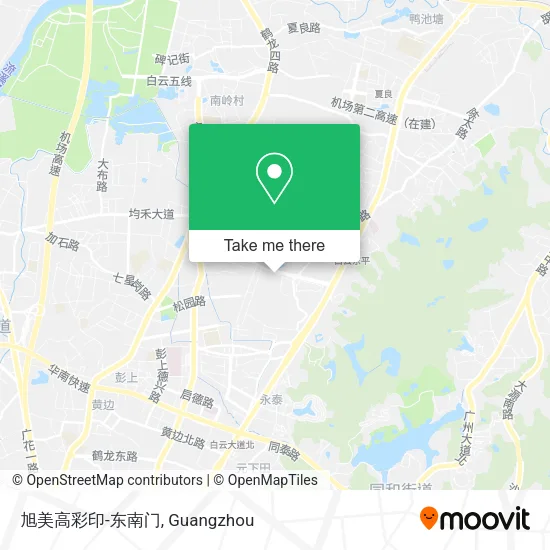 旭美高彩印-东南门 map