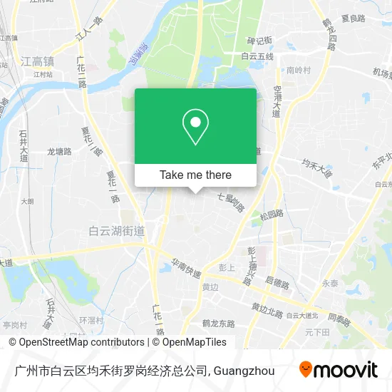广州市白云区均禾街罗岗经济总公司 map