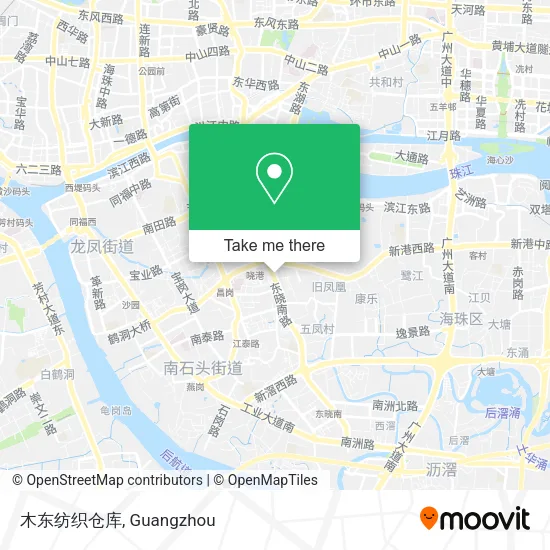 木东纺织仓库 map
