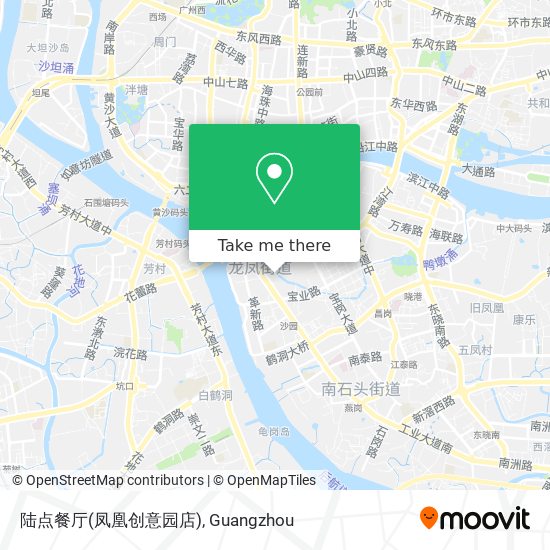 陆点餐厅(凤凰创意园店) map