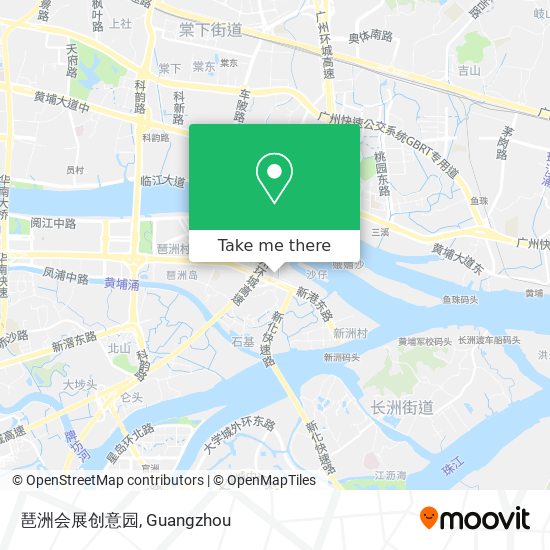 琶洲会展创意园 map