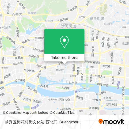 越秀区梅花村街文化站-西北门 map