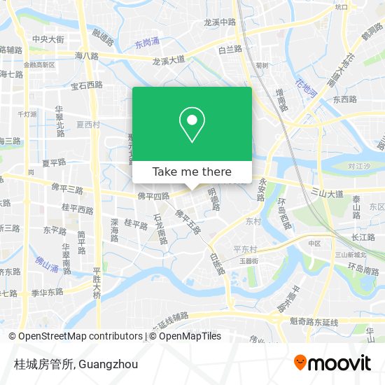 桂城房管所 map