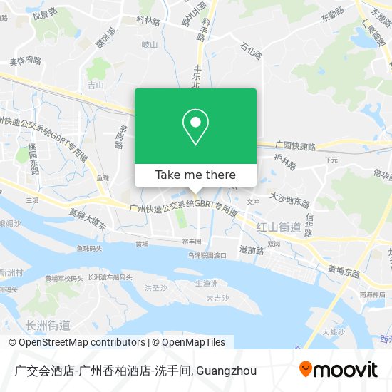 广交会酒店-广州香柏酒店-洗手间 map