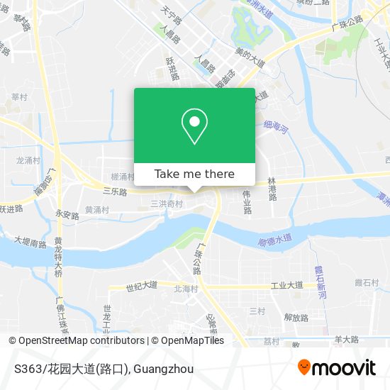S363/花园大道(路口) map