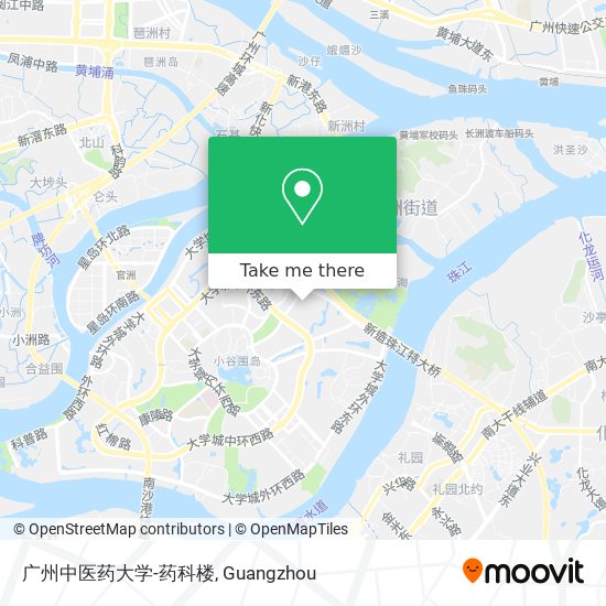 广州中医药大学-药科楼 map