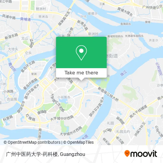 广州中医药大学-药科楼 map