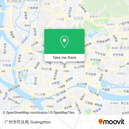 广州市司法局 map