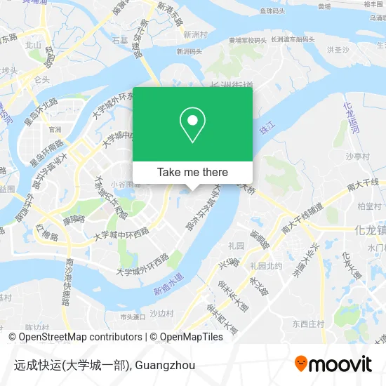 远成快运(大学城一部) map