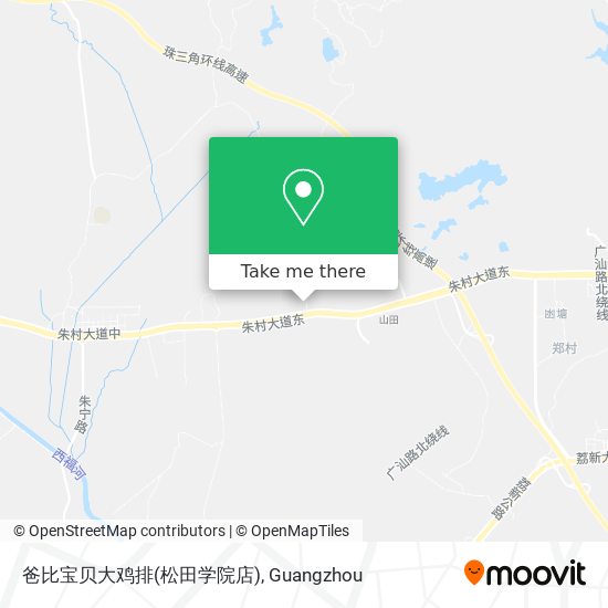 爸比宝贝大鸡排(松田学院店) map