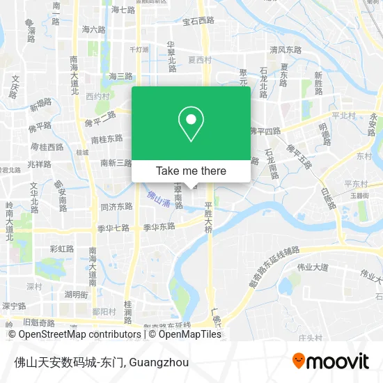 佛山天安数码城-东门 map