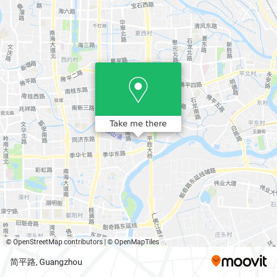 简平路 map