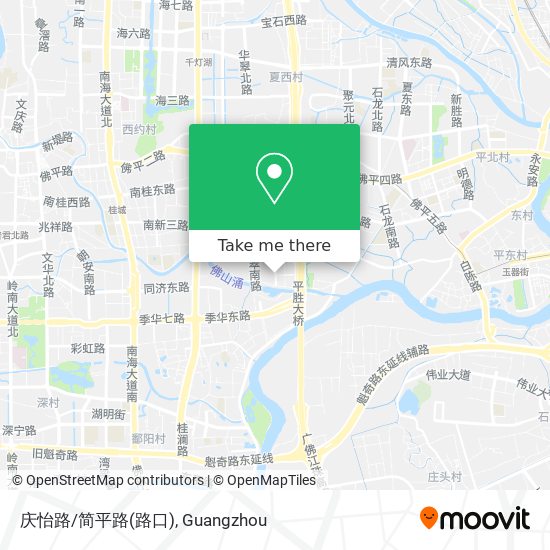 庆怡路/简平路(路口) map