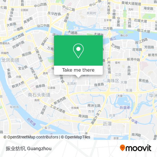 振业纺织 map