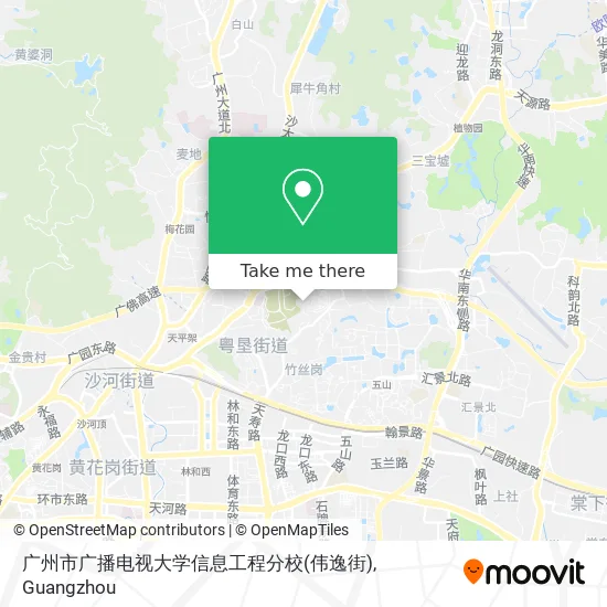 广州市广播电视大学信息工程分校(伟逸街) map