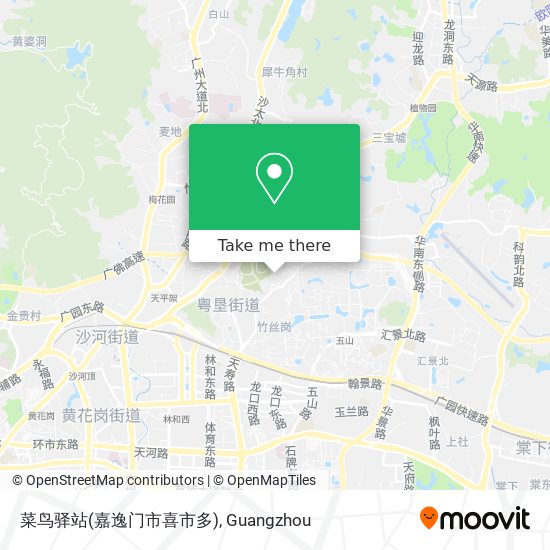 菜鸟驿站(嘉逸门市喜市多) map