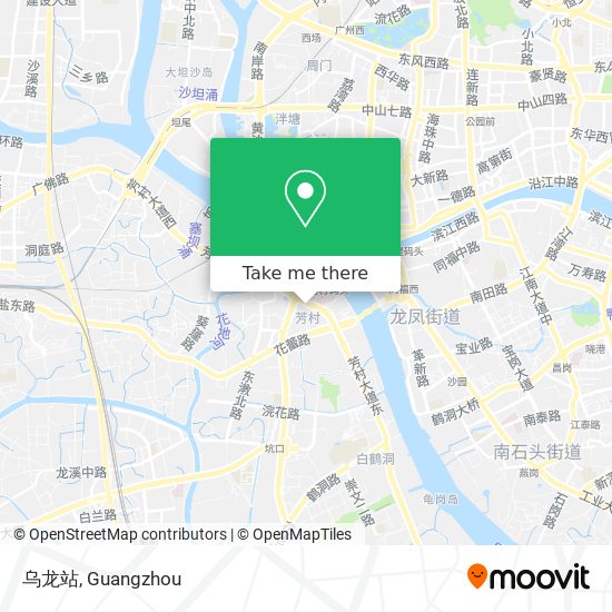 乌龙站 map