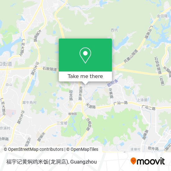 福宇记黄焖鸡米饭(龙洞店) map