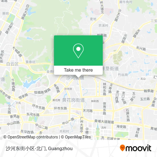 沙河东街小区-北门 map