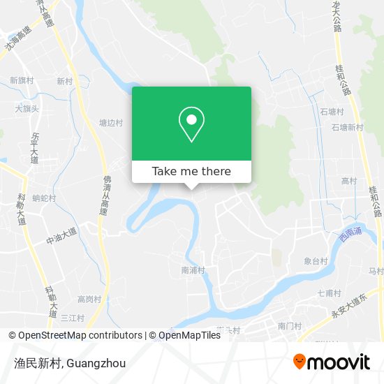 渔民新村 map
