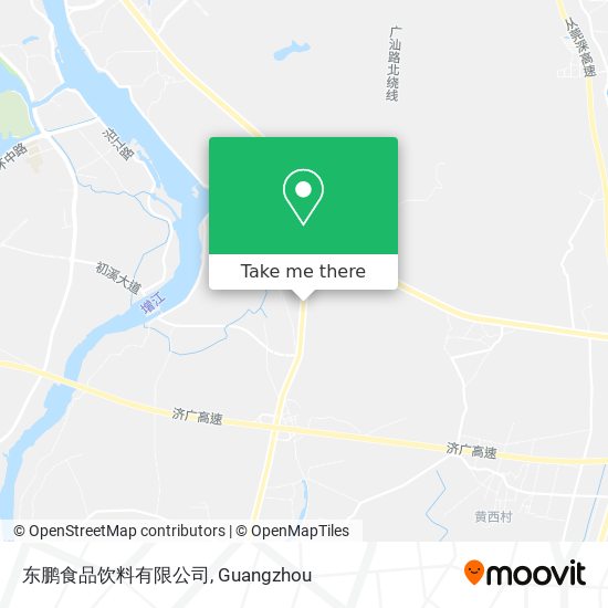 东鹏食品饮料有限公司 map