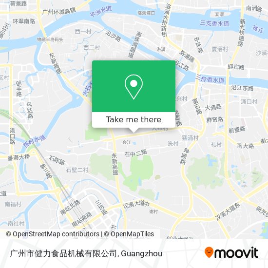 广州市健力食品机械有限公司 map