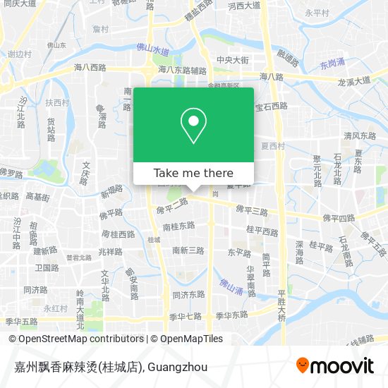 嘉州飘香麻辣烫(桂城店) map