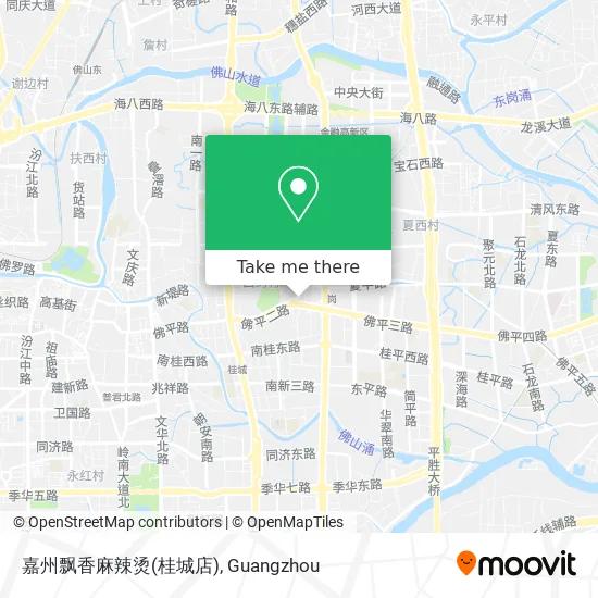 嘉州飘香麻辣烫(桂城店) map