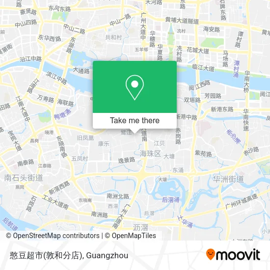 憨豆超市(敦和分店) map