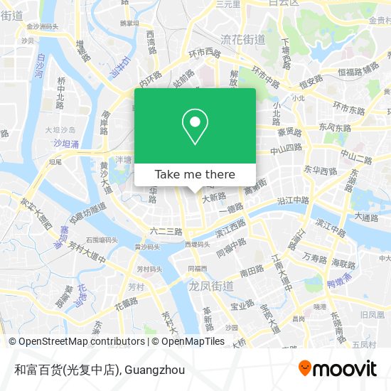 和富百货(光复中店) map