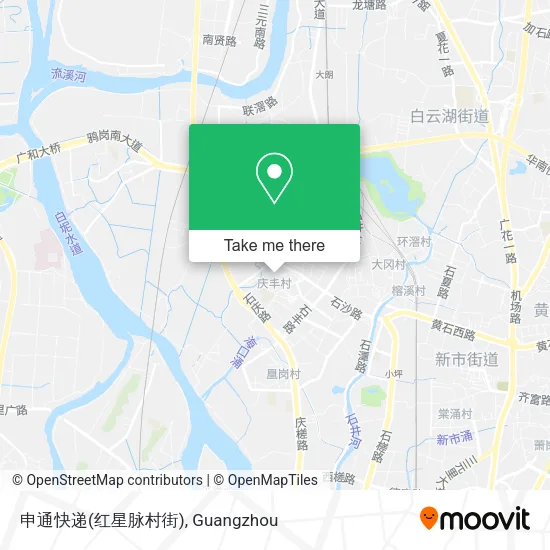 申通快递(红星脉村街) map