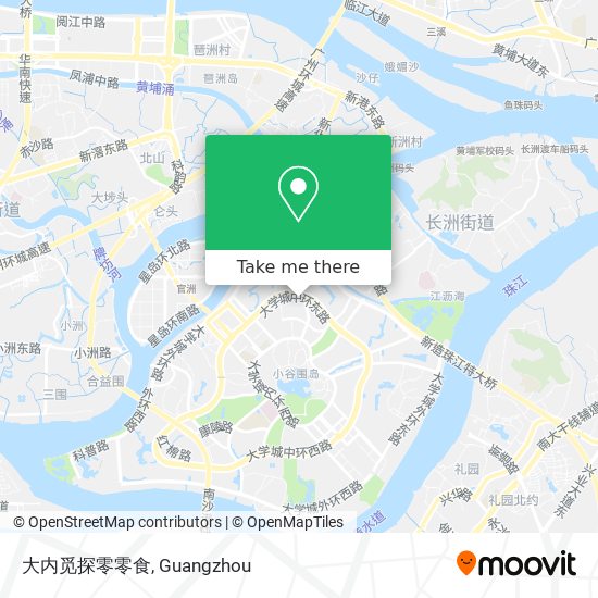 大内觅探零零食 map