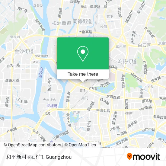 和平新村-西北门 map