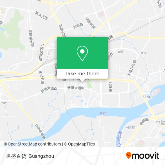 名盛百货 map