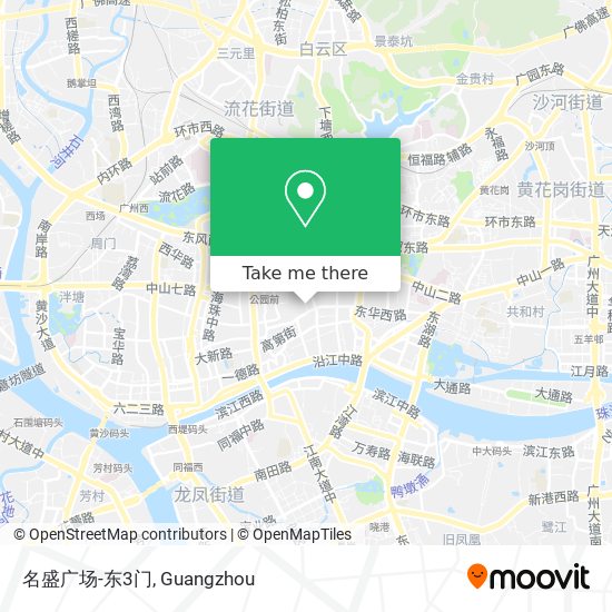 名盛广场-东3门 map