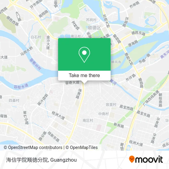 海信学院顺德分院 map