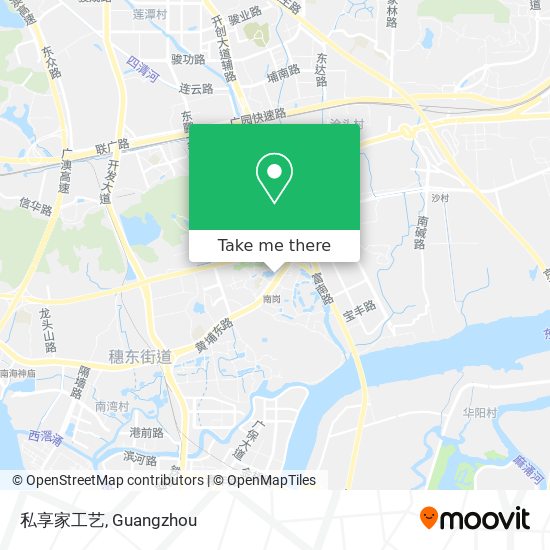 私享家工艺 map