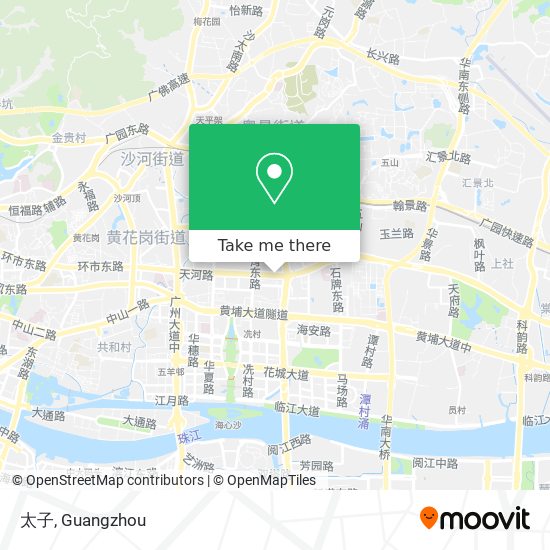 太子 map