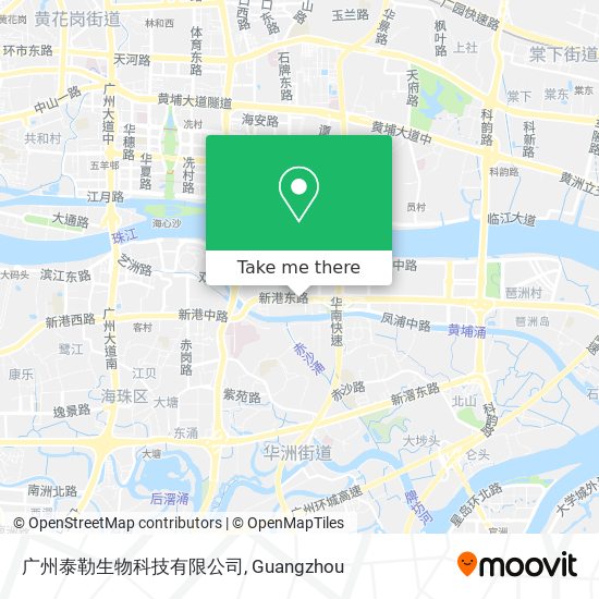 广州泰勒生物科技有限公司 map