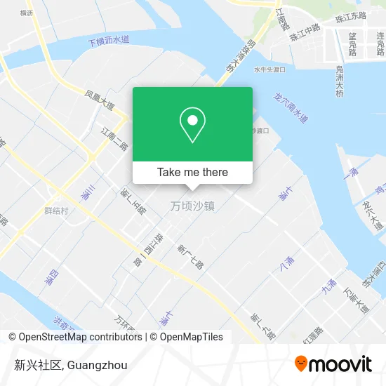 新兴社区 map