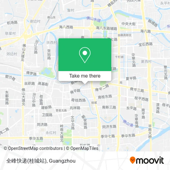 全峰快递(桂城站) map