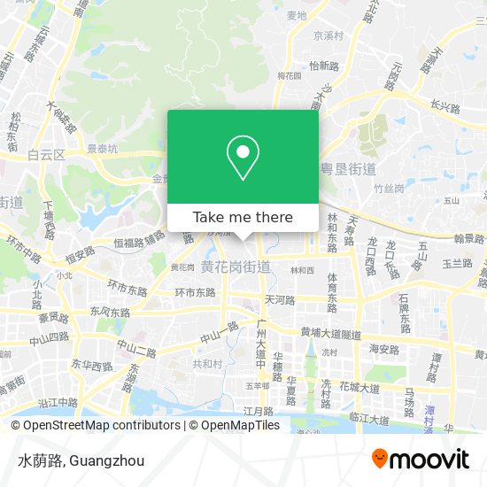 水荫路 map