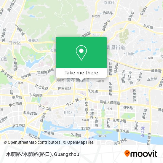水萌路/水荫路(路口) map