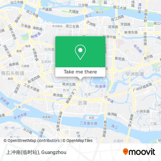 上冲南(临时站) map