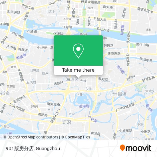 901版房分店 map
