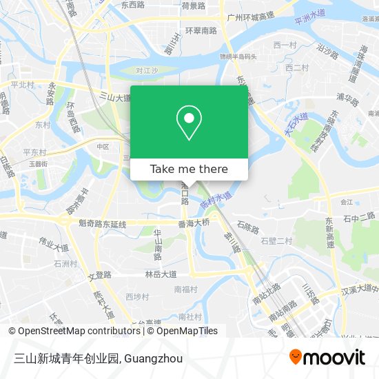 三山新城青年创业园 map