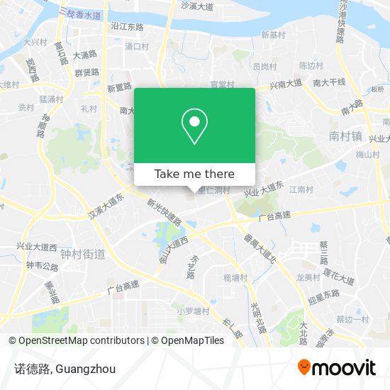 诺德路 map