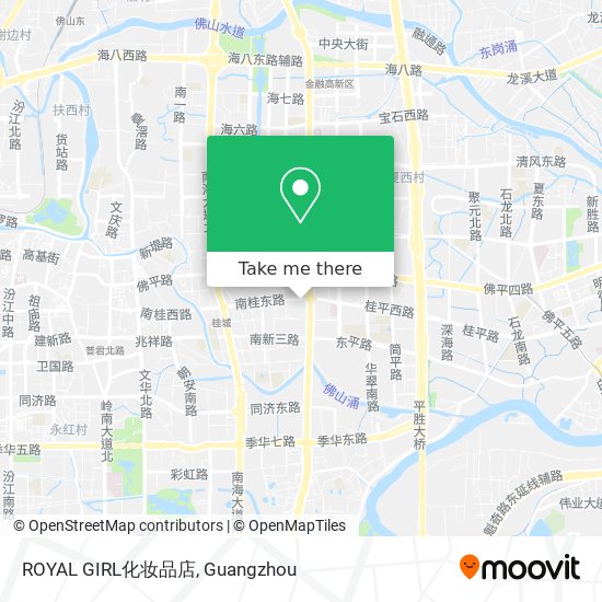ROYAL GIRL化妆品店 map